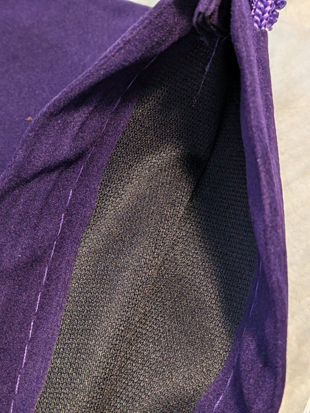 Purple Velvety Drawstring Jewelry Pouch - 20 Pack of Velvety Bags - Picture 9 of 9